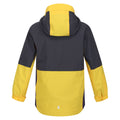 California Yellow-Seal Grey - Back - Regatta Childrens-Kids Hydrate VIII 3 in 1 Waterproof Jacket