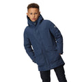 Admiral Blue-Black - Lifestyle - Regatta Childrens-Kids Farbank Ski Jacket