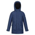 Admiral Blue-Black - Front - Regatta Childrens-Kids Farbank Ski Jacket