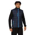 Navy-French Blue - Side - Regatta Mens Navigate Thermal Body Warmer