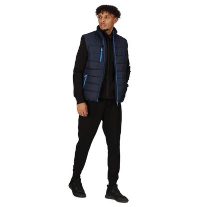 Navy-French Blue - Lifestyle - Regatta Professional Mens Thermal Body Warmer