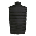 Black-Orange Pop - Back - Regatta Professional Mens Thermal Body Warmer