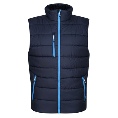 Navy-French Blue - Front - Regatta Professional Mens Thermal Body Warmer