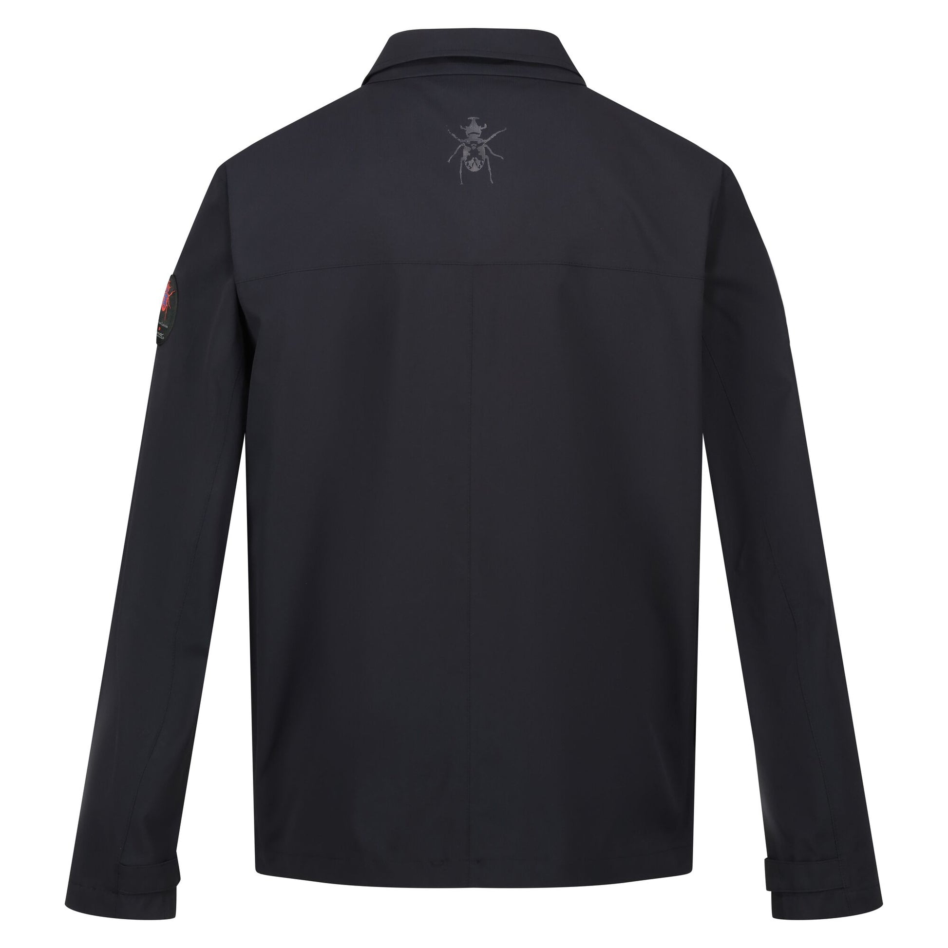 Black - Back - Regatta Mens Christian Lacroix Ramatuelle Waterproof Jacket