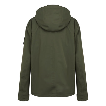 Dark Khaki - Back - Regatta Mens Christian Lacroix Ramatuelle Waterproof Jacket