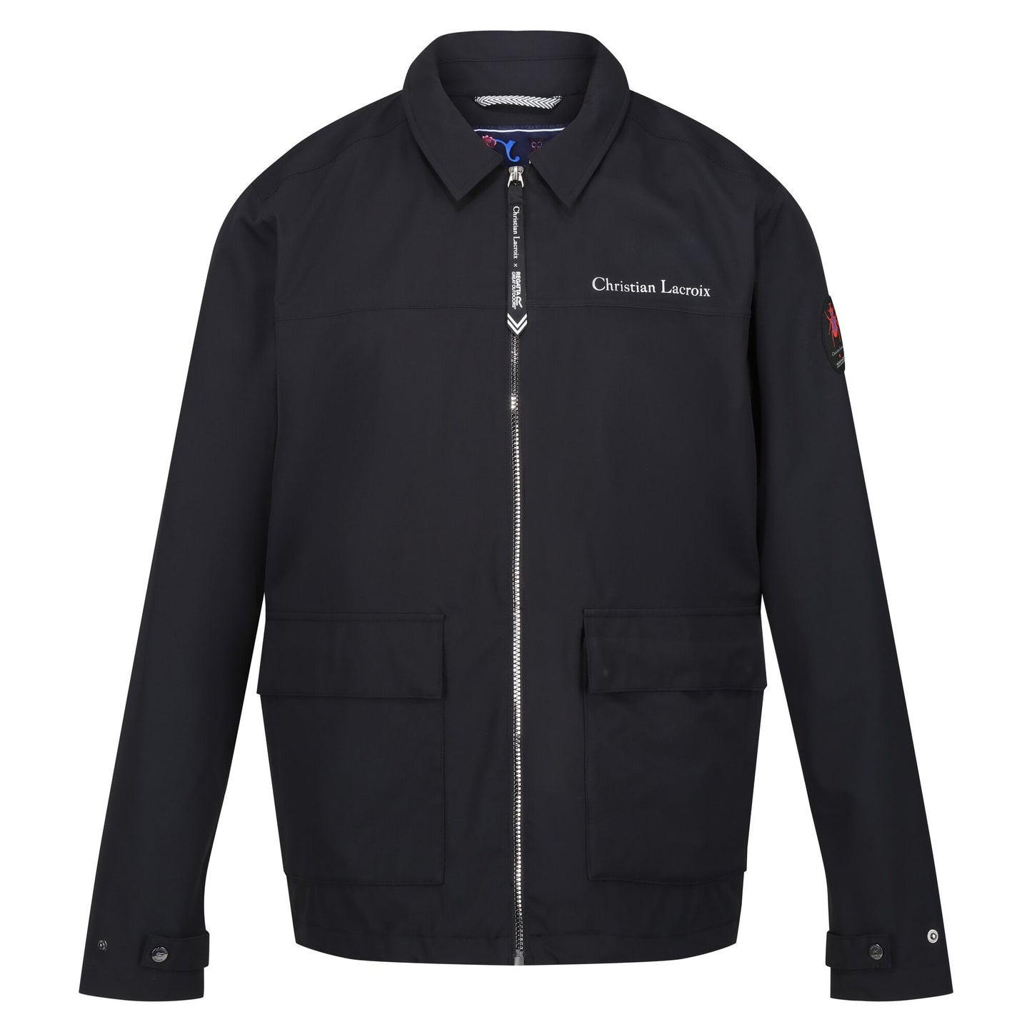 Black - Front - Regatta Mens Christian Lacroix Ramatuelle Waterproof Jacket