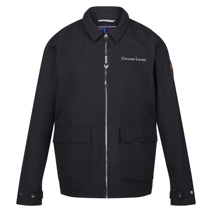 Black - Front - Regatta Mens Christian Lacroix Ramatuelle Waterproof Jacket