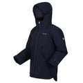 Navy - Side - Regatta Childrens-Kids Violane Waterproof Ski Jacket