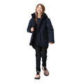 Navy - Pack Shot - Regatta Childrens-Kids Violane Waterproof Ski Jacket