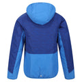 New Royal-Strong Blue - Back - Regatta Childrens-Kids Volcanics VII Reflective Waterproof Jacket