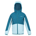 Gulfstream-Sea Haze - Front - Regatta Childrens-Kids Volcanics VII Reflective Waterproof Jacket