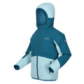 Gulfstream-Sea Haze - Side - Regatta Childrens-Kids Volcanics VII Reflective Waterproof Jacket