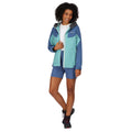 Bristol Blue-Dusty Denim - Pack Shot - Regatta Womens-Ladies Raddick Waterproof Jacket