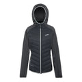 Seal Grey-Oyster Mushroom - Front - Regatta Womens-Ladies Andreson VIII Hybrid Jacket
