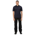 Navy - Lifestyle - Regatta Professional Mens Moisture Wicking Polo Shirt