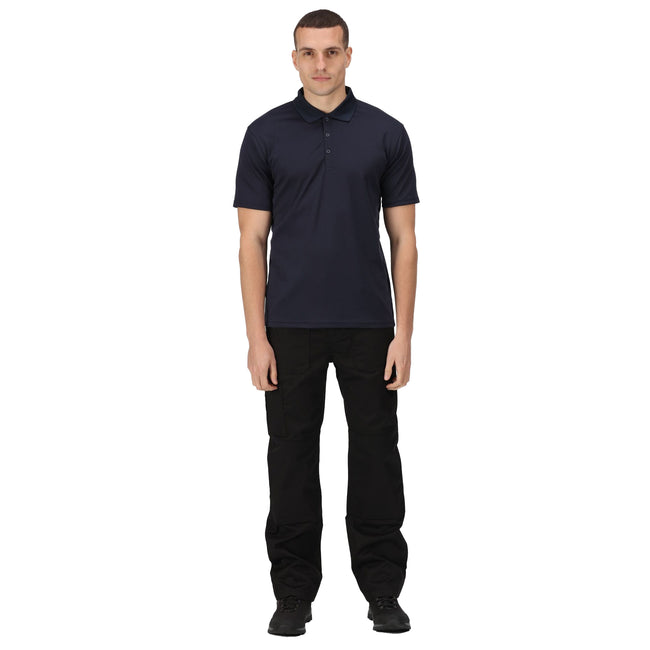 Navy - Lifestyle - Regatta Professional Mens Moisture Wicking Polo Shirt