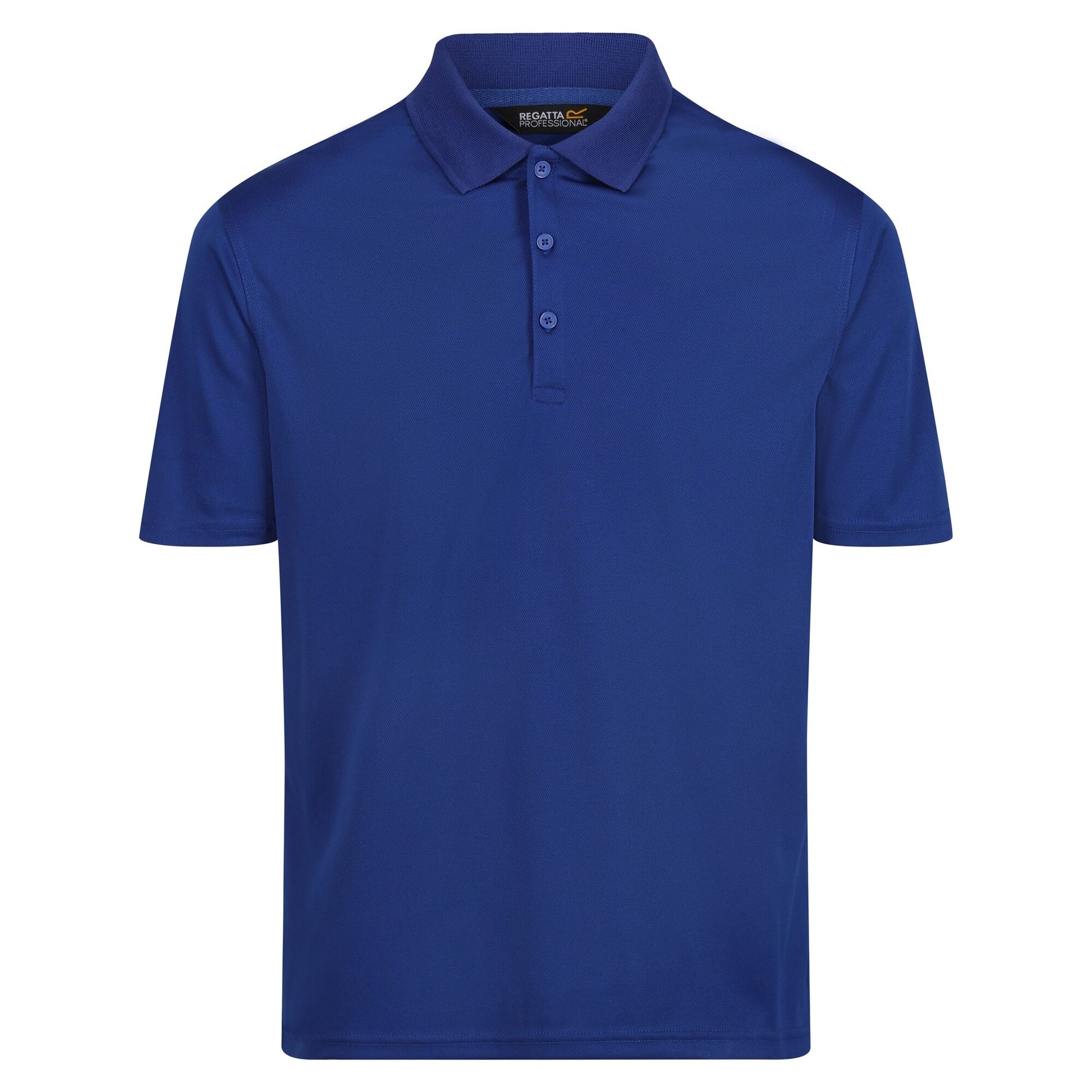 New Royal - Front - Regatta Professional Mens Moisture Wicking Polo Shirt