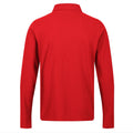 Classic Red - Back - Regatta Professional Mens Long-Sleeved Polo Shirt