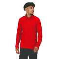 Classic Red - Side - Regatta Professional Mens Long-Sleeved Polo Shirt