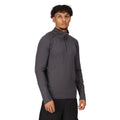 Seal Grey - Side - Regatta Mens Core Stretch Half Zip Midlayer