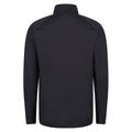 Black - Back - Regatta Mens Core Stretch Half Zip Midlayer