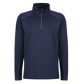 Navy - Front - Regatta Mens Core Stretch Half Zip Midlayer