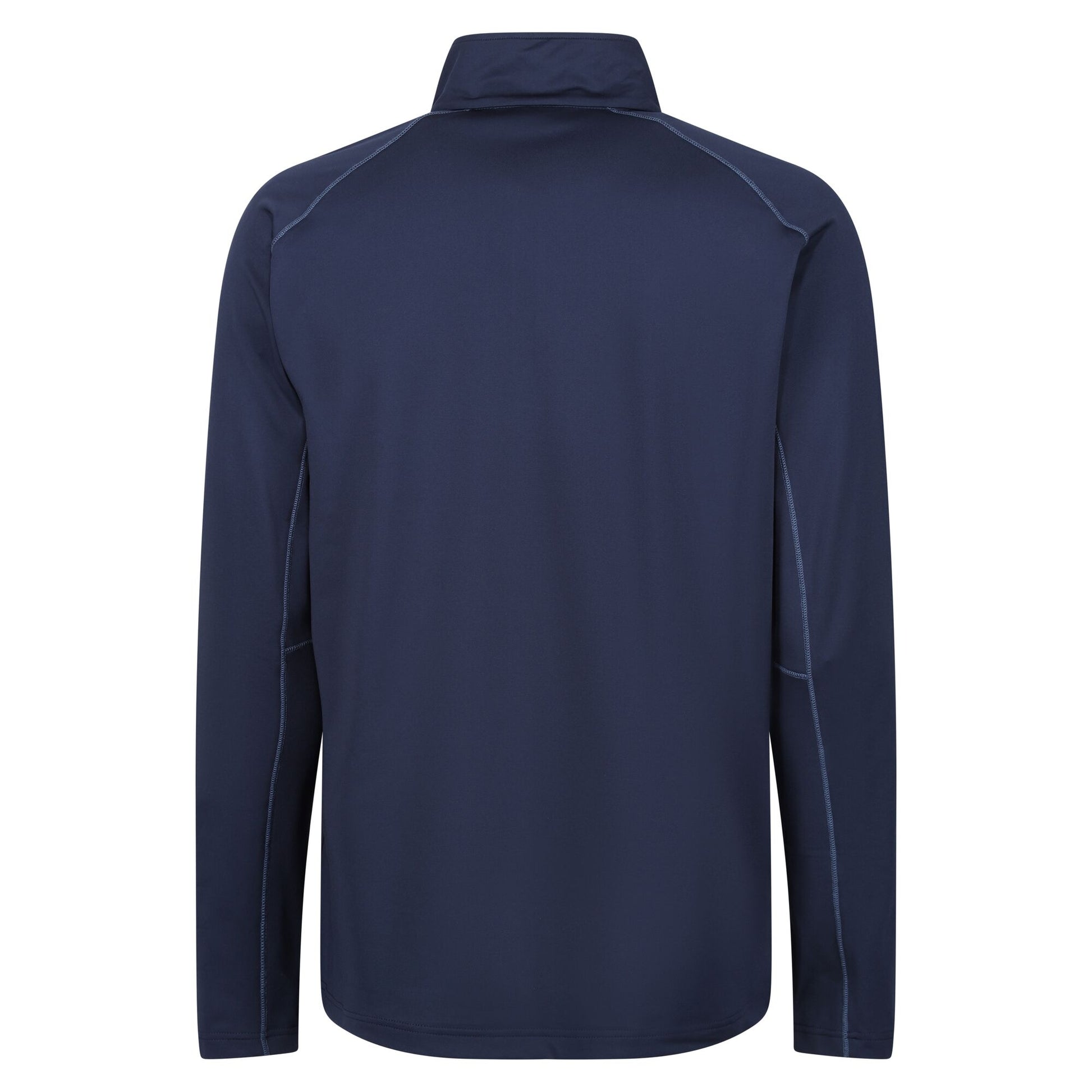 Navy - Back - Regatta Professional Mens Core Stretch Half Zip Midlayer