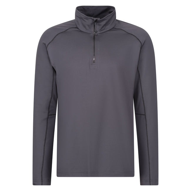 Seal Grey - Front - Regatta Professional Mens Core Stretch Half Zip Midlayer
