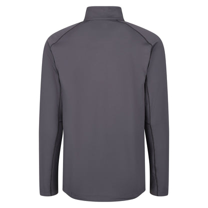 Seal Grey - Back - Regatta Professional Mens Core Stretch Half Zip Midlayer