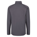 Seal Grey - Back - Regatta Mens Core Stretch Half Zip Midlayer