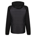 Black-New Royal - Back - Regatta Mens Navigate Quilted Hybrid Jacket