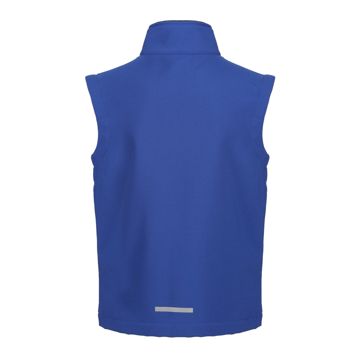 New Royal-Navy - Back - Regatta Professional Childrens-Kids Softshell Reflective Gilet
