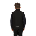 Black - Lifestyle - Regatta Professional Childrens-Kids Softshell Reflective Gilet