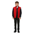 Classic Red-Black - Lifestyle - Regatta Childrens-Kids Ablaze Softshell Reflective Gilet