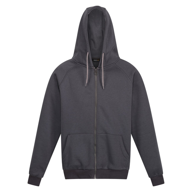 Seal Grey - Front - Regatta Professional Mens Full Zip Hoodie