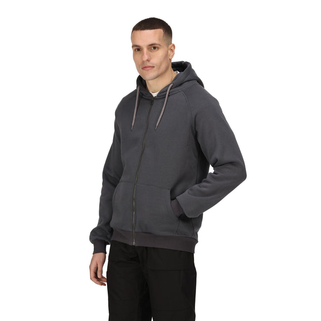 Seal Grey - Side - Regatta Professional Mens Full Zip Hoodie
