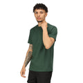 Dark Green - Side - Regatta Mens Pro Cotton Soft Touch T-Shirt