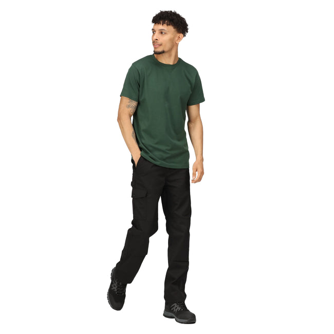 Dark Green - Lifestyle - Regatta Professional Mens Cotton Soft Touch T-Shirt