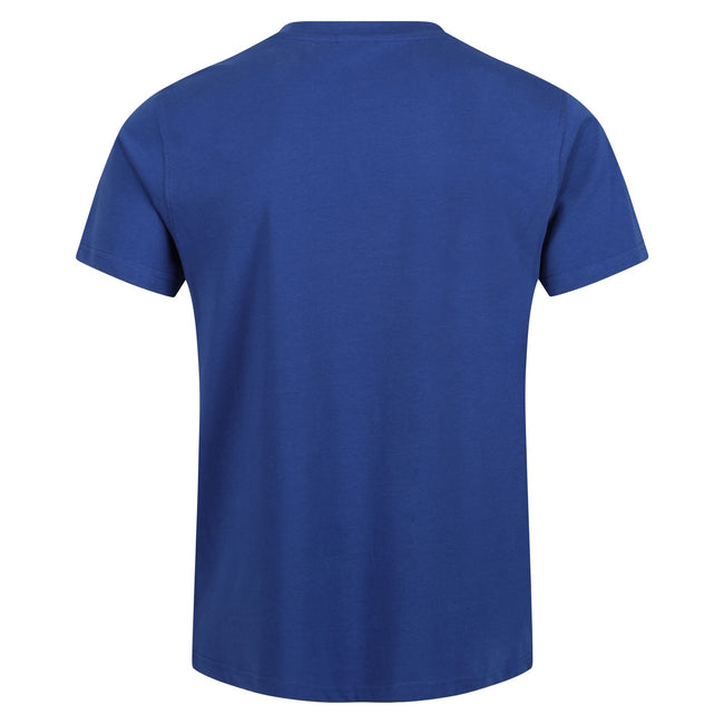 New Royal - Back - Regatta Professional Mens Cotton Soft Touch T-Shirt