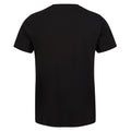 Black - Back - Regatta Mens Pro Cotton Soft Touch T-Shirt