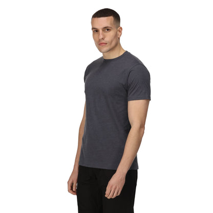 Seal Grey - Side - Regatta Professional Mens Cotton Soft Touch T-Shirt