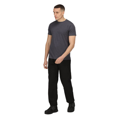 Seal Grey - Lifestyle - Regatta Professional Mens Cotton Soft Touch T-Shirt