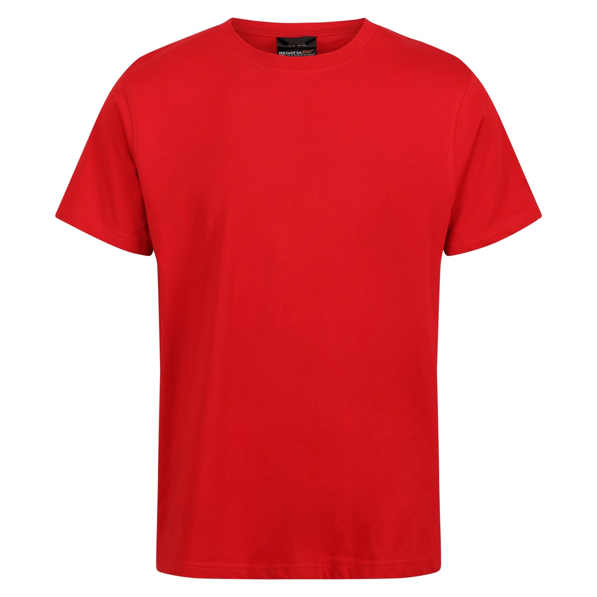 Classic Red - Front - Regatta Professional Mens Cotton Soft Touch T-Shirt