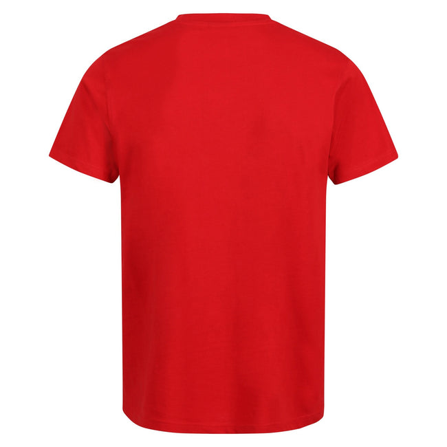 Classic Red - Back - Regatta Professional Mens Cotton Soft Touch T-Shirt