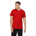 Classic Red - Side - Regatta Mens Pro Cotton Soft Touch T-Shirt
