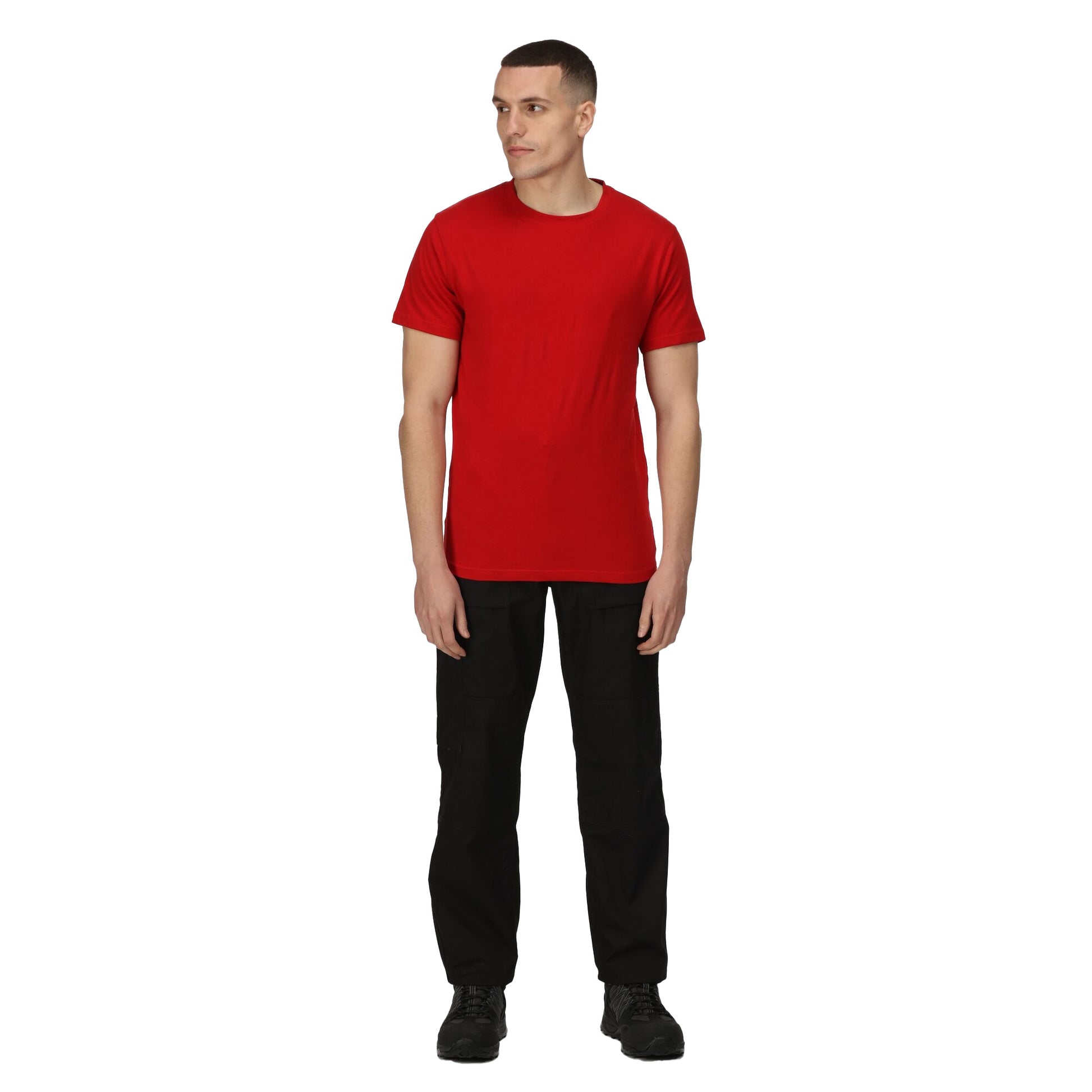 Classic Red - Lifestyle - Regatta Professional Mens Cotton Soft Touch T-Shirt