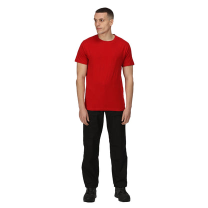 Classic Red - Lifestyle - Regatta Professional Mens Cotton Soft Touch T-Shirt