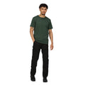 Dark Green - Lifestyle - Regatta Professional Mens Reflective Moisture Wicking T-Shirt