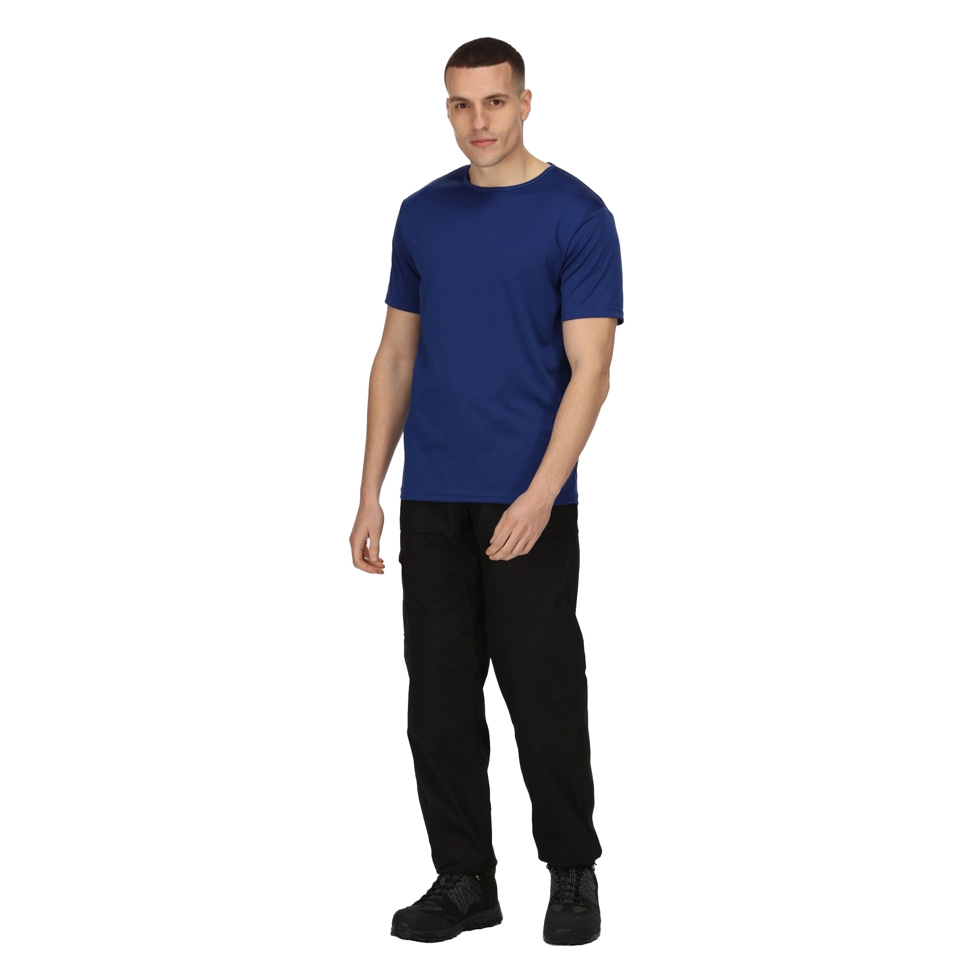 New Royal - Lifestyle - Regatta Professional Mens Reflective Moisture Wicking T-Shirt