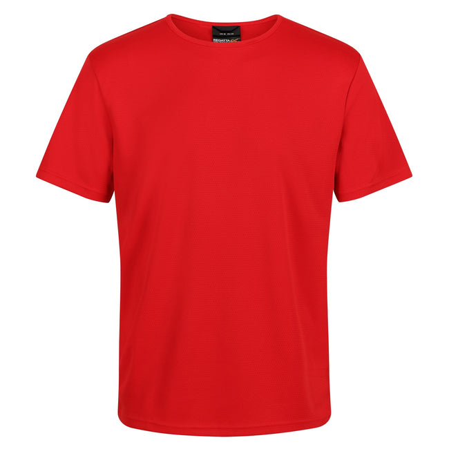 Classic Red - Front - Regatta Professional Mens Reflective Moisture Wicking T-Shirt